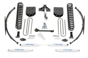 FTSK2127 | Fabtech 8 Inch Basic System With Performance Shocks and Rear Leag Springs (2008-2016 F250, F350 Super Duty 4WD)