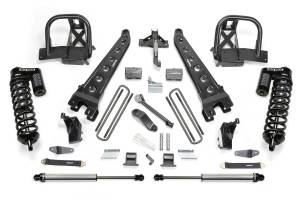 FTSK2137DL | Fabtech 6 Inch Radius Arm System With DLSS Coilovers and Rear Shocks (2011-2016 F250 Super Duty 4WD)