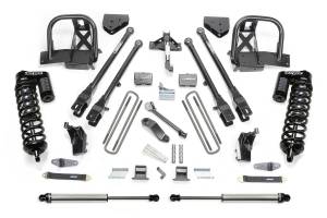 Fabtech Motorsports - FTSK2146DL | Fabtech 6 Inch 4 Link System With DLSS Coilovers and Rear Shocks (2011-16 F350, 450 Super Duty 4WD 8 LUG) - Image 1