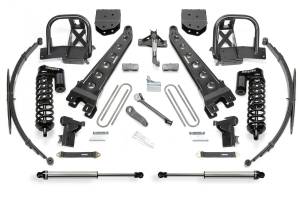 FTSK2153DL | Fabtech 10 Inch Radius Arm System With DLSS 4.0 Coilovers and Rear Shocks DLSS (2011-2016 F350 Super Duty 4WD)