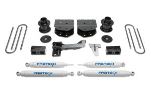 FTSK2160 | Fabtech 4 Inch Budget System With Performance Shocks (2008-2016 F250, F350, F450 8 Lug 4WD)