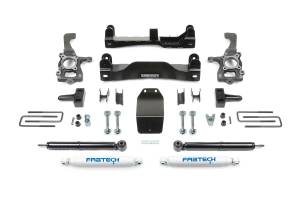 Fabtech Motorsports - FTSK2183 | Fabtech 4 Inch Basic System With Performance Shocks (2009-2013 F150 Pickup 4WD) - Image 1