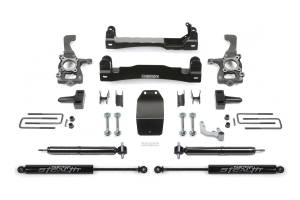 Fabtech Motorsports - FTSK2193M | Fabtech 4 Inch Basic System With Rear Stealth Shocks (2015-2020 F150 Pickup 4WD) - Image 1