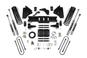 BDS1607H | BDS Suspension 5.5 Inch Lift Kit For Dodge Ram 3500 4WD (2013-2018) | Gas | Rear Lift 5 Inch Block Kit, NX2 Nitro Series Shocks