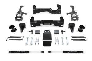 FTSK2194M | Fabtech 6 Inch Basic System With Stealth Shocks (2015-2020 F150 Pickup 4WD)