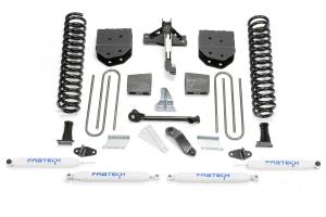 Fabtech Motorsports - FTSK2210 | Fabtech 4 Inch Basic System With Performance Shocks (2008-2016 F250, F350 Super Duty 4WD) - Image 1