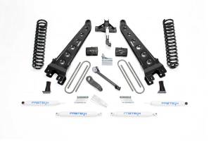 FTSK2211 | Fabtech 4 Inch Radius Arm System With Coils and Performance Shocks (2008-2016 F250, F350 Super Duty 4WD)