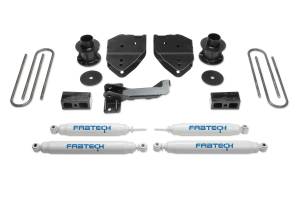 FTSK2213 | Fabtech 4 Inch Budget System With Performance Shocks (2017-2022 F250, F350 Super Duty 4WD)