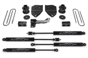 Fabtech Motorsports - FTSK2213M | Fabtech 4 Inch Budget System With Stealth Shocks (2017-2022 F250, F350 Super Duty 4WD) - Image 1