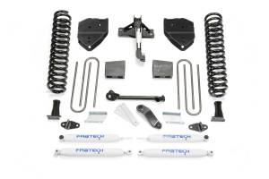 FTSK2214 | Fabtech 4 Inch Basic System With Performance Shocks (2017-2022 F250, F350 Super Duty 4WD Diesel)