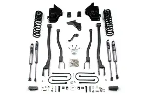 BDS1613FS | BDS Suspension 4 Inch Lift Kit With 4 Link For Dodge Ram 3500 4WD (2013-2018) | Gas | Rear Lift 3 inch Block Kit, Fox 2.0 Performance Series Shocks