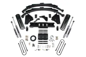 BDS1617H | BDS Suspension 6 Inch Lift Kit For Dodge Ram 3500 4WD (2013-2018) | Diesel | Rear Lift Leaf Springs, NX2 Nitro Series Shocks, 6 Bolt Indexing Ring