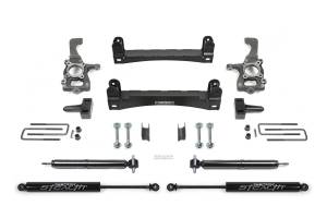 FTSK2258M | Fabtech 4 Inch Basic System With Rear Stealth Shocks (2015-2023 F150 Pickup 2WD)