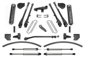 Fabtech Motorsports - FTSK2266DL | Fabtech 8 Inch 4 Link System With Coils and DLSS Shocks (2017-2022 F250, F350 Super Duty 4WD Diesel) - Image 1