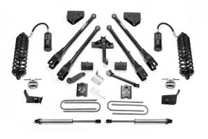 FTSK2271DL | Fabtech 6 Inch 4 Link System With 4.0 R/R and 2.25 (2011-2016 F250 Super Duty 4WD)