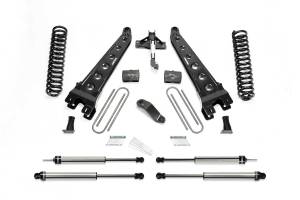 FTSK2282DL | Fabtech 6 Inch Radius Arm System With Coils and DL Shocks (2017 F450, F550 Super Duty 4WD Diesel)