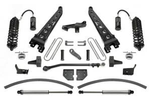 FTSK2301DL | Fabtech 8 Inch Radius Arm System With 4.0 and 2.25 (2017-2022 F250, F350 Super Duty 4WD Diesel)