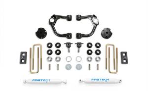 FTSK2322 | Fabtech 3.5 Inch BJ UCA System With Performance Shocks (2019-2023 Ranger 4WD without Intrusion Beam Kit)