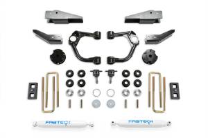 FTSK2323 | Fabtech 3.5 Inch BJ UCA System With Performance Shocks (2019-2023 Ranger 4WD with Intrusion Beam Kit)