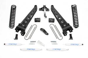 FTSK2335 | Fabtech 6 Inch Radius Arm System With Coils and Performance Shocks (2019-2022 F450, F550 Super Duty 4WD Diesel)