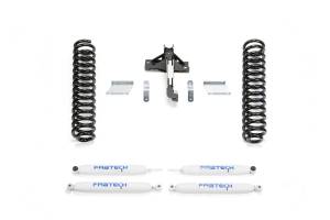 FTSK2339 | Fabtech 2.5 Inch Budget Coil Kit With Performance Shocks (2017-2024 F250, F350 Super Duty 4WD Diesel)