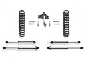 FTSK2339DL | Fabtech 2.5 Inch Budget Coil Kit With Dirt Logic N/R (2017-2024 F250, F350 Super Duty 4WD Diesel)