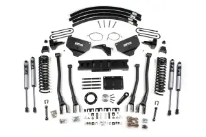 BDS1625FS | BDS Suspension 8 Inch Lift Kit With 4 Link For Dodge Ram 3500 4WD (2013-2018) | Diesel | Rear Lift 5 Inch Block Kit & Add A Leaf, Fox 2.0 Performance Series Shocks, 6 Bolt Indexing Ring