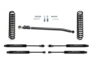 FTSK2376M | Fabtech 2.5 Inch Basic Coil Kit With Stealth Shocks (2008-2016 F250, F350 Super Duty 4WD Diesel)