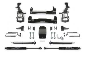 FTSK2386M | Fabtech 4 Inch Basic System With Rear Stealth Shocks (2021-2023 F150 Pickup 4WD)