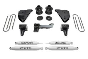 FTSK2404 | Fabtech 4 Inch Budget System With Performance Shocks (2023-2024 F250, F350 Super Duty 4WD)