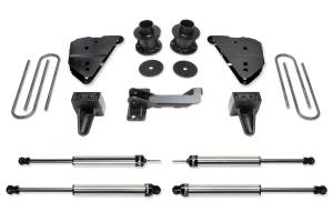 FTSK2404DL | Fabtech 4 Inch Budget System With Dirt Logic Shocks (2023-2024 F250, F350 Super Duty 4WD)