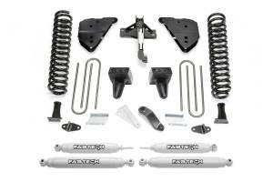 Fabtech Motorsports - FTSK2405 | Fabtech 4 Inch Basic System With Performance Shocks (2023-2024 F250, F350 Super Duty 4WD Diesel) - Image 1