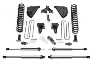 Fabtech Motorsports - FTSK2405DL | Fabtech 4 Inch Basic System With Dirt Logic Shocks (2023-2024 F250, F350 Super Duty 4WD Diesel) - Image 1