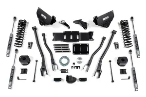 BDS1628H | BDS Suspension 6 Inch Lift Kit With 4 Link For Dodge Ram 2500 4WD With Rear Air Ride (2014-2018) | Diesel | NX2 Nitro Series Shocks