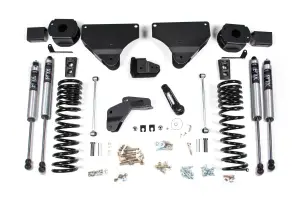 BDS1631FS | BDS Suspension 4 Inch Lift Kit For Dodge Ram 2500 4WD With Rear Air Ride (2014-2018) | Diesel | Fox 2.0 Performance Series Shocks