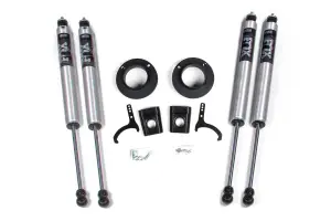 BDS1635FS | BDS Suspension 2 Inch Leveling Kit For Dodge Ram 2500 4WD With Rear Air Ride (2014-2024) | Fox 2.0 Performance Series Shocks