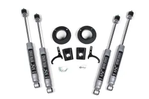 BDS1635H | BDS Suspension 2 Inch Leveling Kit For Dodge Ram 2500 4WD With Rear Air Ride (2014-2024) | NX2 Nitro Series Shocks