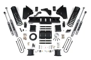 BDS1647H | BDS Suspension 6 Inch Lift Kit For Dodge Ram 3500 4WD With Rear Air-Ride (2013-2018) | Diesel | NX2 Nitro Series, 6 Bolt Indexing Ring