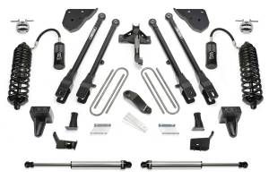 Fabtech Motorsports - FTSK2411DL | Fabtech 4 Inch 4 Link System With 4.0 and 2.25 DL (2023-2024 F250, F350 Super Duty 4WD) - Image 1