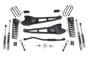 BDS1654FPE | BDS Suspension 3 Inch Lift Kit With Radius Arm For Dodge Ram 3500 Truck 4WD (2019-2024) | Diesel | Rear Lift With Factory Overload Leaf, Fox 2.5 Performance Elite Shocks