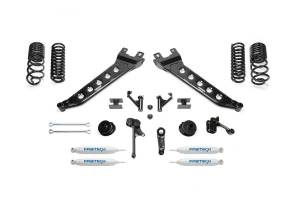 FTSK3140 | Fabtech 5 Inch Radius Arm Kit With Performance Shocks (2014-2018 Ram 2500 Pickup 4WD)