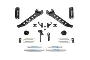 FTSK3144 | Fabtech 5 Inch Radius Arm Kit With Performance Shocks (2013-2018 Ram 3500 Pickup 4WD)