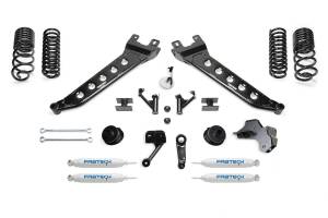 Fabtech Motorsports - FTSK3180 | Fabtech 5 Inch Radius Arm Kit With Performance Shocks (2019-2022 Ram 2500 Pickup 4WD) - Image 1