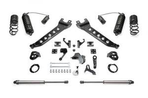 Fabtech Motorsports - FTSK3184DL | Fabtech 5 Inch Radius Arm Kit With 4.0 Resi Coilovers DLSS and Rear 2.25 DLSS (2019-2022 Ram 2500 Pickup 4WD) - Image 1