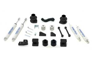 Fabtech Motorsports - FTSK4037 | Fabtech 3 Inch Basic System With Performance Shocks (2007-2018 Wrangler JK 4WD) - Image 1