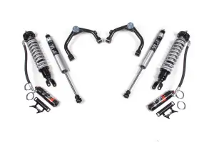 BDS1664FPE | BDS Suspension 2 Inch Lift Kit With Fox 2.5 Performance Elite Coilovers For Dodge Ram 1500 4WD (2019-2024) | Rear Fox 2.0 Performance Series Shocks