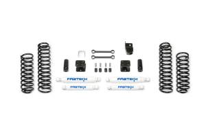 Fabtech Motorsports - FTSK4047 | Fabtech 3 Inch Sport System With Performance Shocks (2007-2018 Wrangler JK 4WD 2 Door) - Image 1