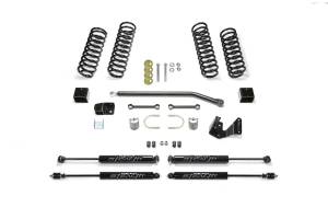 FTSK4085M | Fabtech 3 Inch Sport II With Stealth Shocks (2007-2018 Wrangler JK 4WD 2 Door)