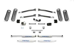 FTSK4089 | Fabtech 3 Inch Trail With Performance Shocks (2007-2018 Wrangler JK 4WD 2 Door)