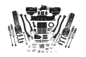 BDS1674FS | BDS Suspension 4 Inch Lift Kit With 4 Link For Dodge Ram 2500 4WD (2019-2024) | Diesel | Fox 2.0 Performance Series Shocks